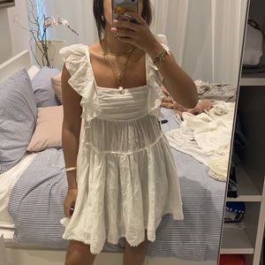 Aritzia Sunday Best white dress